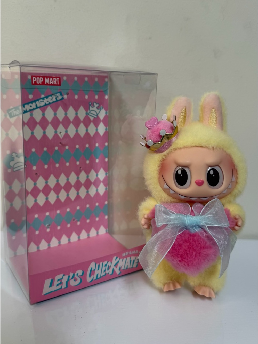 Labubu Let’s Checkmate Vinyl Plush Bag Charm